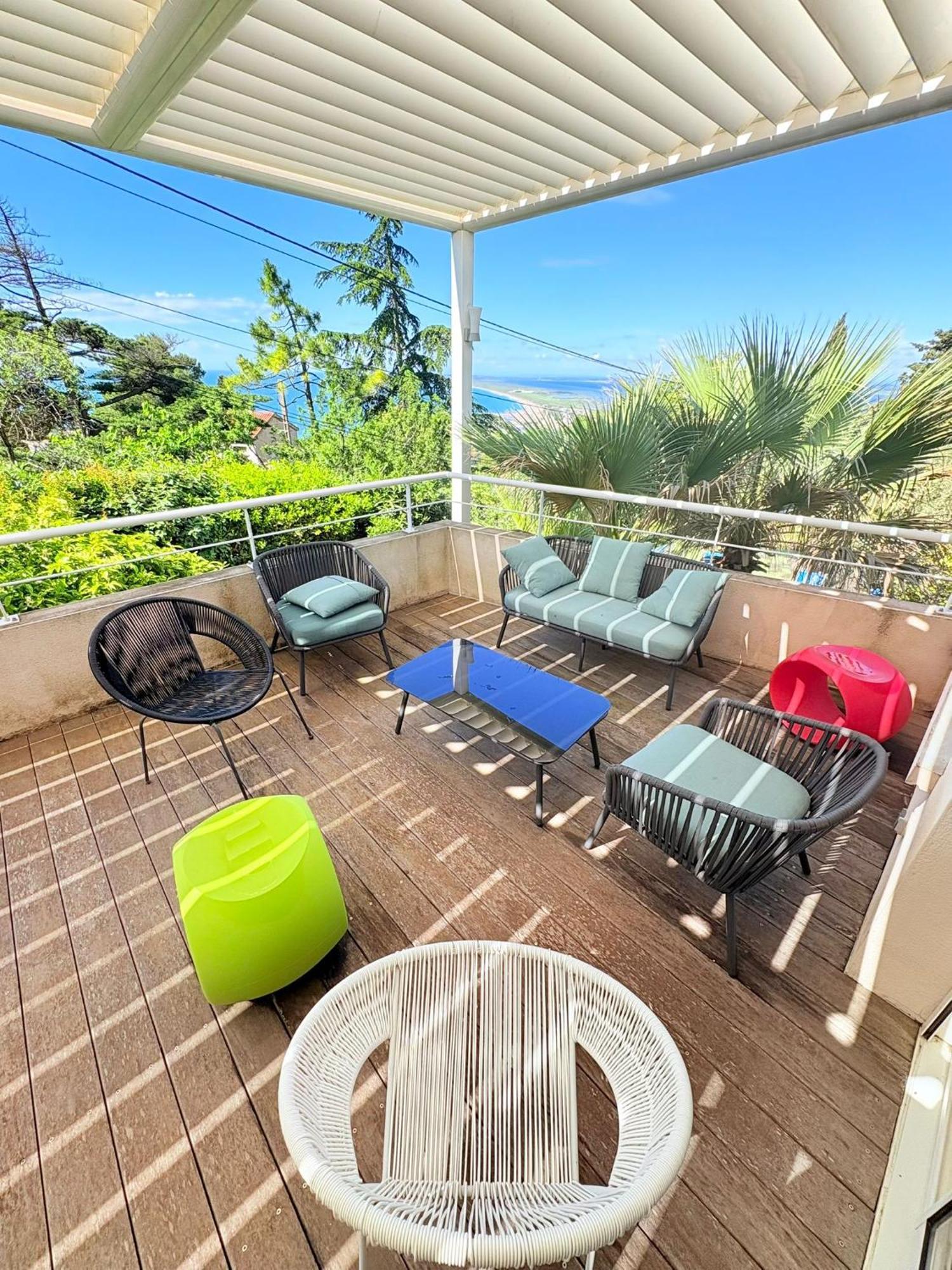 Atlantide - Somptueuse Villa Classee 4 Etoiles - Saint-Clair - Vue Exceptionnelle - Piscine Sète Extérieur photo