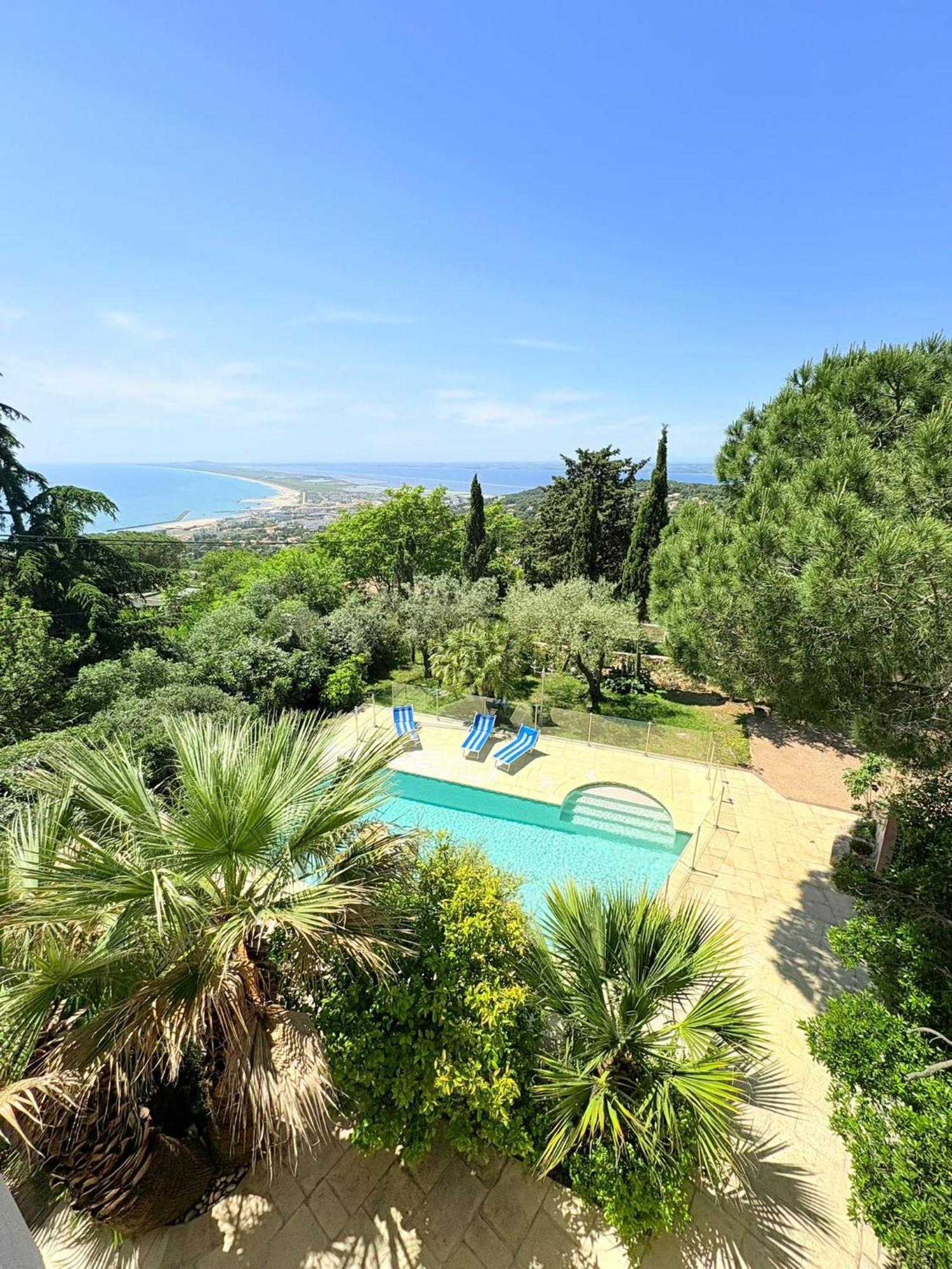 Atlantide - Somptueuse Villa Classee 4 Etoiles - Saint-Clair - Vue Exceptionnelle - Piscine Sète Extérieur photo