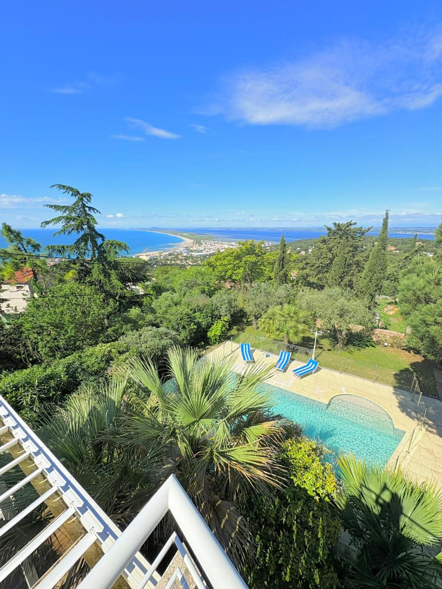 Atlantide - Somptueuse Villa Classee 4 Etoiles - Saint-Clair - Vue Exceptionnelle - Piscine Sète Extérieur photo